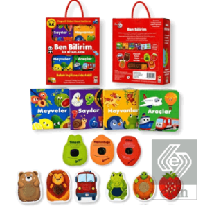Ben Bilirim İngilizce Destekli İlk Kitaplarım (4 kitap + 6 Magnetli Dokun Hisset Kart)