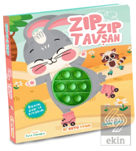 Benim Pop - İt Kitabım Zıp Zıp Tavşan (Tak Çıkar)