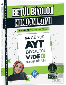 Betül Biyoloji Konu Anlatımı 54 Günde AYT Biyoloji Video Kamp Kitabı