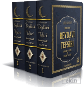 Beydavi Tefsiri Seti - 3 Kitap Takım