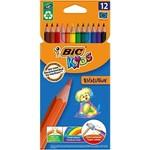 Bic Evolution Kuru Boya Kalemi 12 Renk