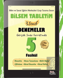 Bilsem Tabletim 3. Sınıf Denemeler 5 Fasikül