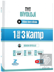 Biosem TYT Biyoloji 1 Kitap 3 Kamp Video Ders Kitabı