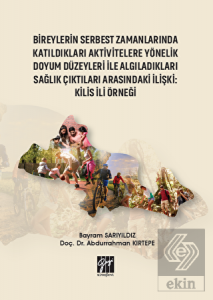 Bireylerin Serbest Zamanlarında Katıldıkları Aktiv