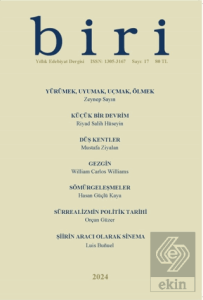 Biri Yıllık Edebiyat Dergisi Sayı: 17