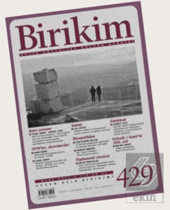 Birikim Aylık Sosyalist Kültür Dergisi Sayı 429 Ocak 2025