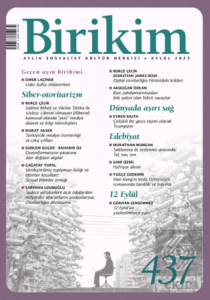 Birikim Dergisi Sayı 437- Eylül
