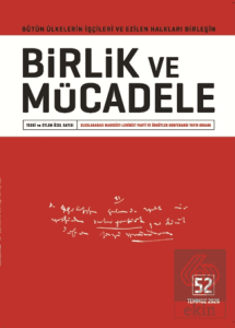 Birlik ve Mücadele Dergisi Sayı: 52 Temmuz 2026