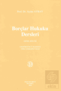 Borçlar Hukuku Dersleri