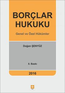Borçlar Hukuku Doğan Şenyüz 8.Baskı