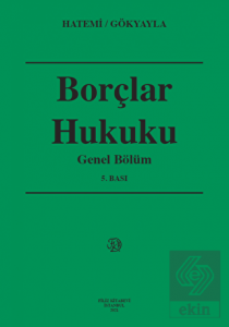 Borçlar Hukuku Genel Bölüm