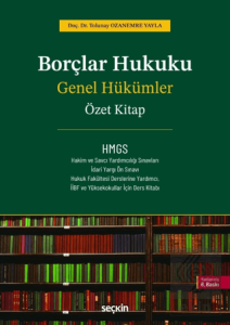 Borçlar Hukuku Genel Hükümler Özet Kitap