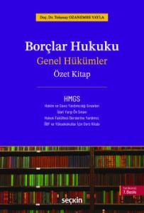 Borçlar Hukuku Genel Hükümler – Özet Kitap –