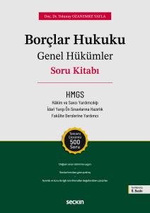 Borçlar Hukuku Genel Hükümler Soru Kitabı