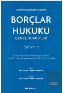Borçlar Hukuku Genel Hükümler V/1.2