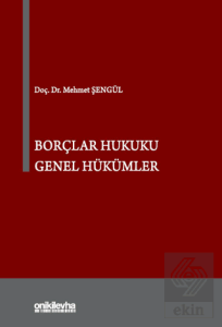 Borçlar Hukuku Genel Hükümler