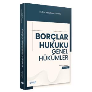 Borçlar Hukuku Genel Hükümler