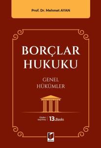 Borçlar Hukuku Genel Hükümler