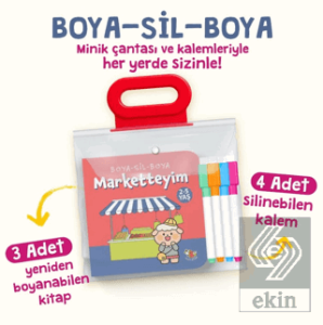 Boya Sil Boya - 2 (Marketteyim - Evdeyim - Parktayım / 2-5 Yaş)