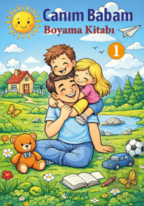 Canım Babam Boyama Kitabı 1