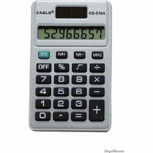 Caslo CS-510 A 8 HANE PİLLİ HESAP MAKİNESİ