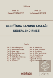 Cebri İcra Kanunu Taslağı Değerlendirmesi