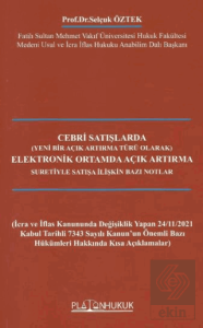 Cebri Satışlarda Elektronik Ortamda Açık Artırma