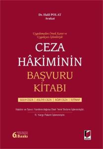 Ceza Hakiminin Başvuru Kitabı