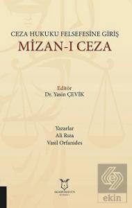 Ceza Hukuku Felsefesine Giriş Mizan-ı Ceza