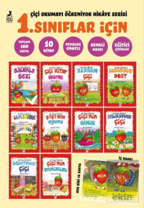 Çiçi Okumayı Öğreniyor Hikaye Serisi (1. Sınıflar için 10 Kitap)