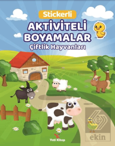 Çiflik Hayvanları Aktiviteli Boyamalar