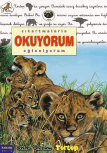 Çıkartmalarla Okuyorum Eğleniyorum - Aslan Yavrusu