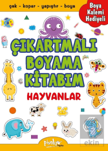 Çıkartmalı Boyama Hayvanlar