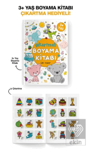 Çıkartmalı Boyama Kitabı / 3 Yaş +