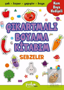 Çıkartmalı Boyama Sebzeler
