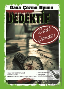 Cinayet Çözme Oyunu Dedektif - Saat Cinayeti