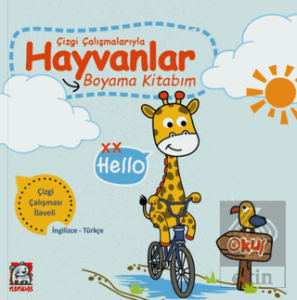 Çizgi Çalışmalarıyla Hayvanlar Boyama Kitabım