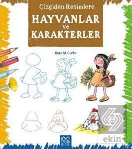 Çizgiden Resimlere - Hayvanlar ve Karakterler