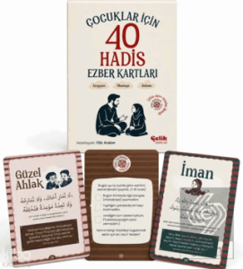 Çocuklar için 40 Hadis Ezber Kartları