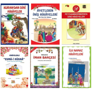 Çocuklar İçin Dini Hikayeler Seti (6 Kitap)