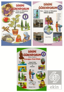 Çocuklar İçin Dinimi Öğreniyorum Soru Cevap ve Hikayelerle (3 Cilt Takım)