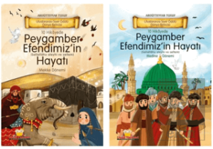 Çocuklar İçin Peygamberimizin Hayatı Mekke ve Medine Dönemi (2 Kitap)