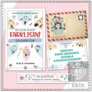 Çocuklar İçin Psikolojik Destek Serisi - Çocuklarda Otizm - Kartpostal ve Ayraç