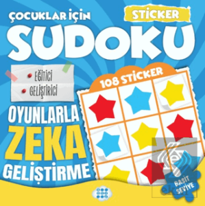 Çocuklar için Sudoku - Sticker Hediyeli Basit Seviye 3