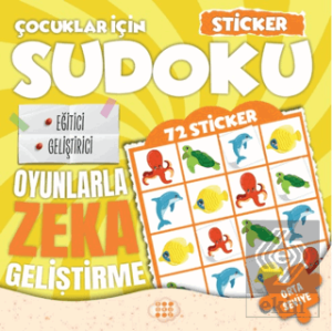 Çocuklar için Sudoku - Sticker Hediyeli Orta Seviye 2
