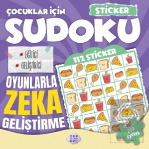 Çocuklar için Sudoku - Sticker Hediyeli Zor Seviye 4