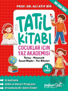 Çocuklar İçin Yaz Akademisi 4. Sınıf Tatil Kitabı