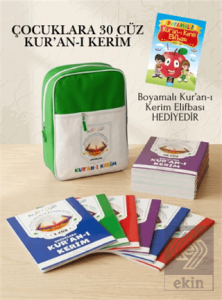 Çocuklara 30 Cüz Kur'an-ı Kerim