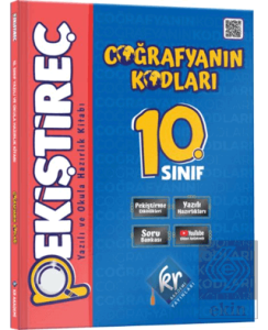 Coğrafyanın Kodları 10. Sınıf Coğrafya Pekiştireç Yazılı ve Okula Hazırlık Kitabı