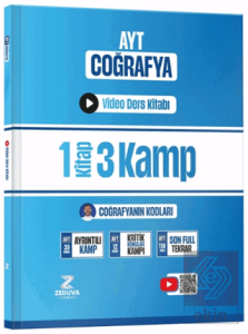 Coğrafyanın Kodları AYT Coğrafya 1 Kitap 3 Kamp Video Ders Kitabı